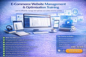 E-Commerce Website Management & Optimization Training