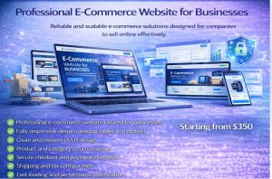 Professional E-Commerce Website for Businesses