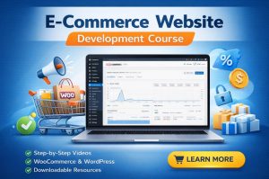 Complete Responsive E-Commerce Website Development Course